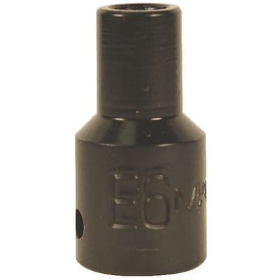 1/4" DRIVE E6 RECESSED TORX SOCKET