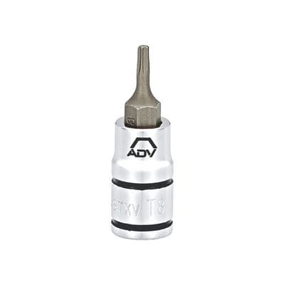 1/4" DRIVE T8 TORX BIT SOCKET
