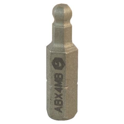 1/4" DRIVE4MM METRIC BALL HEX REPLACEMENT BIT