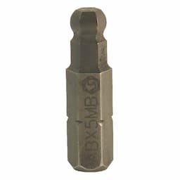 1/4" DRIVE 5MM METRIC BALL HEX REPLACEMENT BIT