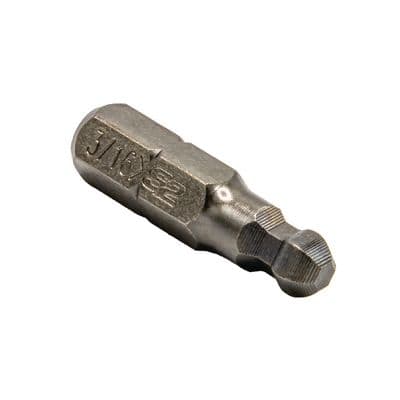 1/4"X1" 3/16'' BALL HEX BIT