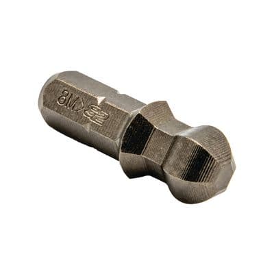 1/4"X1" 8MM BALL HEX BIT
