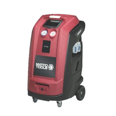 R134A TOUCHSCREEN AUTOMATIC OIL AND DYE INJECTION RECOVERY MACHINE WITH DATABASE