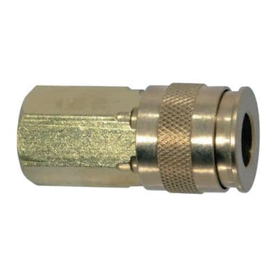 1/4" FPT BRASS UNIVERSAL COUPLER