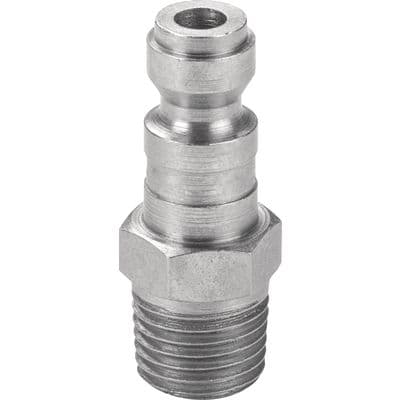 AIR PLUG - T STYLE - 1/4" NPT (M)