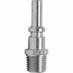 AIR PLUG - L STYLE - 1/4" NPT (M)