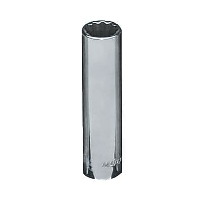 1/4" DRIVE 8MM METRIC 12 POINT DEEP CHROME SOCKET