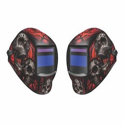 241 SERIES WELDING HELMET - RED SKULL