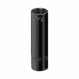 1/4" DRIVE 1/4" SAE 6 POINT DEEP PRO NON-SLIP IMPACT SOCKET