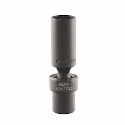 1/4" DRIVE 12MM METRIC 6 POINT ADV DEEP UNIVERSAL IMPACT SOCKET