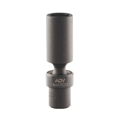1/4" DRIVE 13MM METRIC 6 POINT ADV DEEP UNIVERSAL IMPACT SOCKET