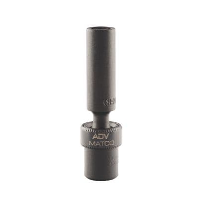 1/4" DRIVE 8MM METRIC 6 POINT ADV DEEP UNIVERSAL IMPACT SOCKET