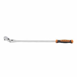 1/4" DRIVE 13¾" EIGHTY8 TOOTH LOCKING FLEX RATCHET WITH ERGO HANDLE - ORANGE