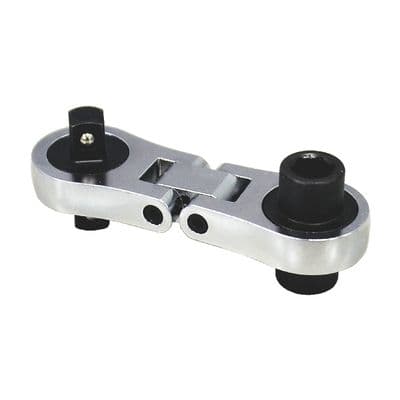 1/4" DRIVE STUBBY FLEX RATCHET AND BIT DRIVER