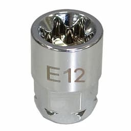 E12- 1/4" DR E12 INVERT TORX SKT