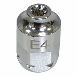E4- 1/4" DRIVE E4 INVERTED TORX SOCKET