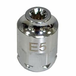 E5- 1/4" DRIVE E5 INVERTED TORX SOCKET