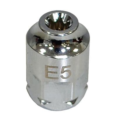 E5- 1/4" DRIVE E5 INVERTED TORX SOCKET