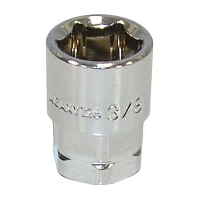 1/4" DRIVE 3/8" SAE 6 POINT LOW PROFILE SOCKET