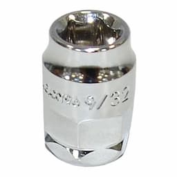 1/4" DRIVE 9/32" SAE 6 POINT LOW PROFILE SOCKET