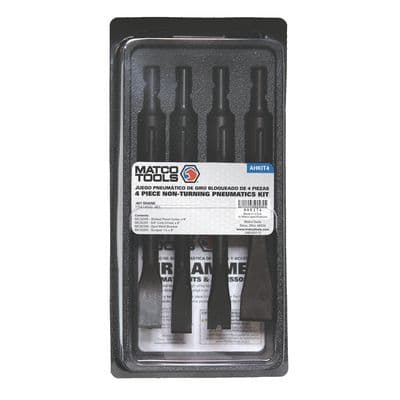 4 PIECE NON-TURNING AUTOMOTIVE UTILITY PNEUMATICS KIT