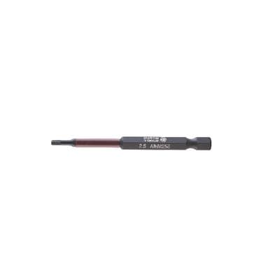 2.5MM METRIC HEX  POWER BIT, 3"
