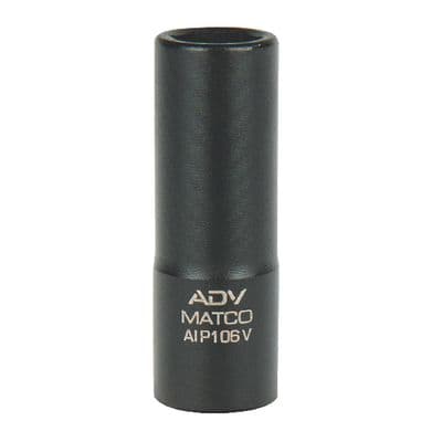 1/4" DRIVE 5/16" SAE 6 POINT MID-LENGTH IMPACT SOCKET