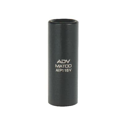 1/4" DRIVE 11/32" SAE 6 POINT MID-LENGTH IMPACT SOCKET