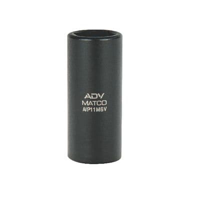 1/4" DRIVE 11MM METRIC 6 POINT MID-LENGTH IMPACT SOCKET