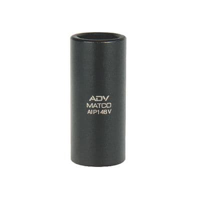 1/4" DRIVE 7/16" SAE 6 POINT MID-LENGTH IMPACT SOCKET