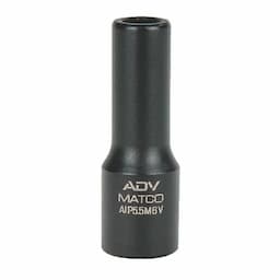 1/4" DRIVE 5.5MM METRIC 6 POINT MID-LENGTH IMPACT SOCKET