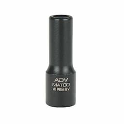 1/4" DRIVE 6MM METRIC 6 POINT MID-LENGTH IMPACT SOCKET