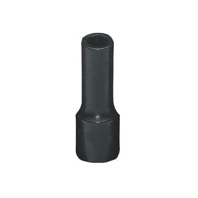 1/4" DRIVE 7MM METRIC 6 POINT MID-LENGTH CHROME SOCKET