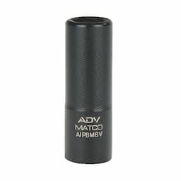 1/4" DRIVE 8MM METRIC 6 POINT MID-LENGTH IMPACT SOCKET