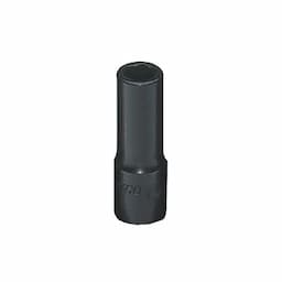 1/4" DRIVE 9/32" SAE 6 POINT MID-LENGTH CHROME SOCKET