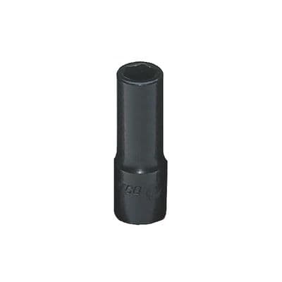 1/4" DRIVE 9/32" SAE 6 POINT MID-LENGTH CHROME SOCKET