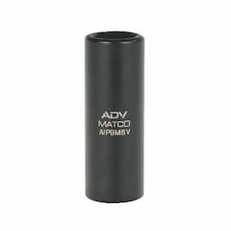 1/4" DRIVE 9MM METRIC 6 POINT MID-LENGTH IMPACT SOCKET