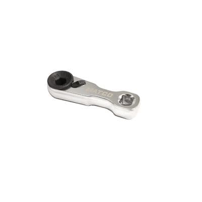 1/4" HEX DRIVE 2" 60 TOOTH MICRO RATCHET BIT HOLDER