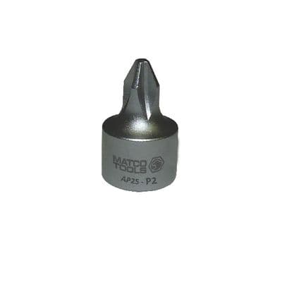 1/4" DRIVE P2 PHILIPS DRIVER