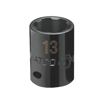 1/4" DRIVE 13MM METRIC PRO NON-SLIP IMPACT SOCKET