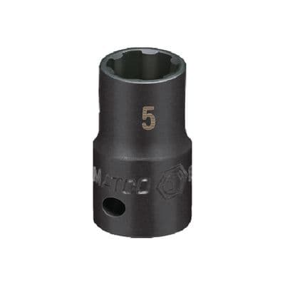 1/4" DRIVE 5MM METRIC PRO NON-SLIP IMPACT SOCKET