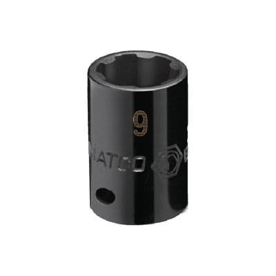 1/4" DRIVE 9MM METRIC PRO NON-SLIP IMPACT SOCKET