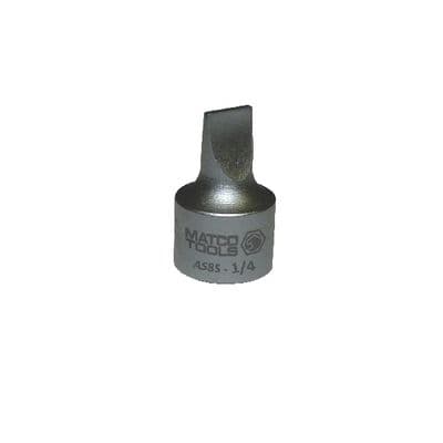 1/4 " (.25) FLAT TIP DRIVER