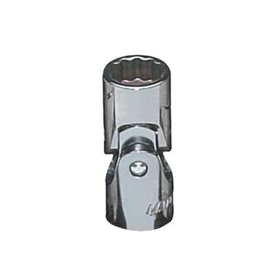 1/4" DRIVE 11/32" SAE 12 POINT UNIVERSAL CHROME SOCKET