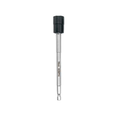 1/4" HEX SHANK 14MM METRIC 12 POINT 6" LONG UNIVERSAL IMPACT DRIVER EXTENSION POWER BIT