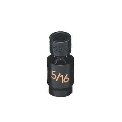 1/4" DRIVE 5/16" SAE 6 POINT UNIVERSAL IMPACT SOCKET