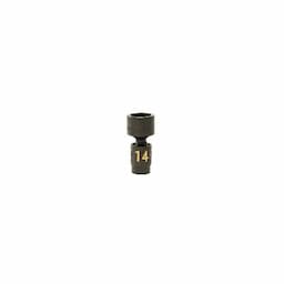 1/4" DRIVE 14MM METRIC 6 POINT UNIVERSAL IMPACT SOCKET
