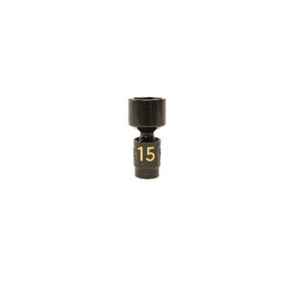 1/4" DRIVE 15MM METRIC 6 POINT UNIVERSAL IMPACT SOCKET