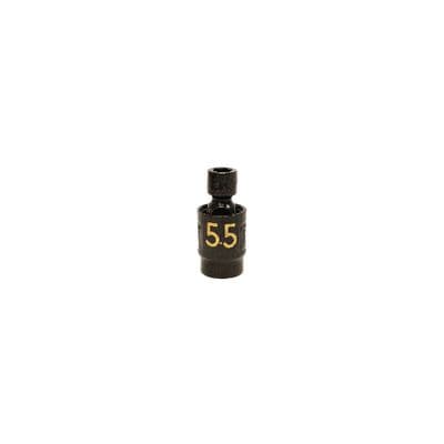 1/4" DRIVE 5.5MM METRIC 6 POINT UNIVERSAL IMPACT SOCKET