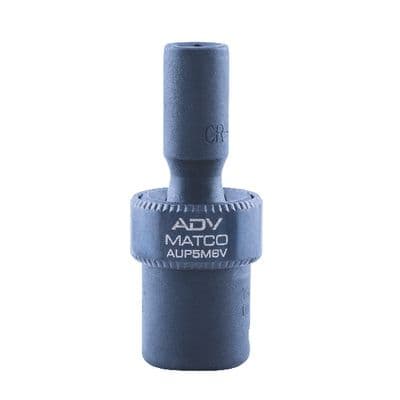 1/4" DRIVE 5MM METRIC 6 POINT ADV UNIVERSAL IMPACT SOCKET